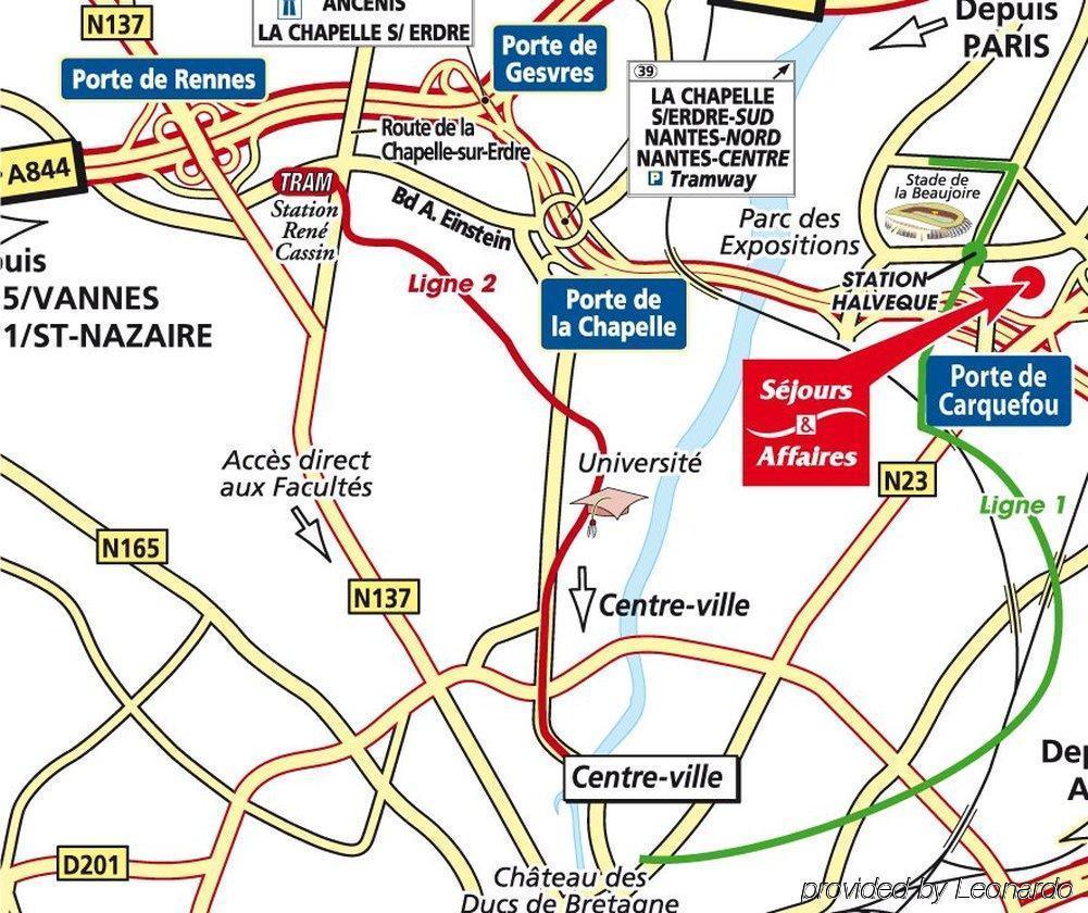 Aparthotel Sejours & Affaires Nantes La Beaujoire Exteriér fotografie